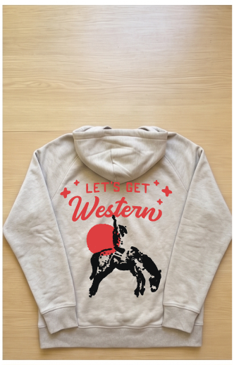 Let's Get Western Hoodie